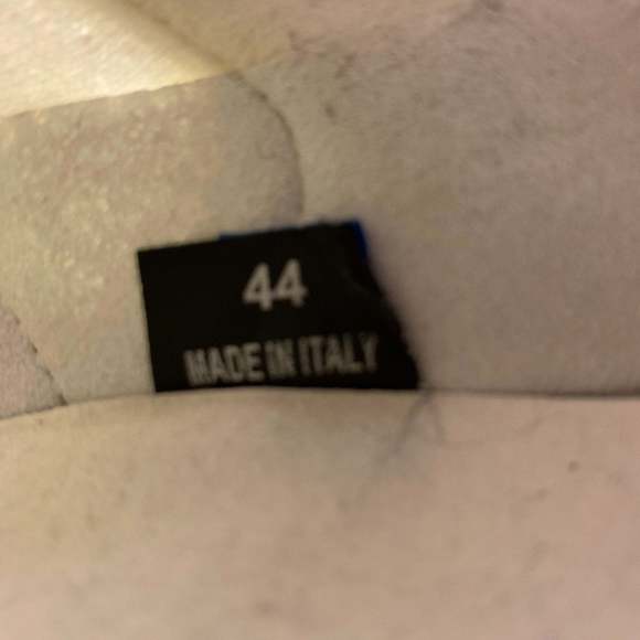 STELLA McCARTNEY White Black Contrast Trim Rubber Wedge Sneakers - Picture 7 of 8